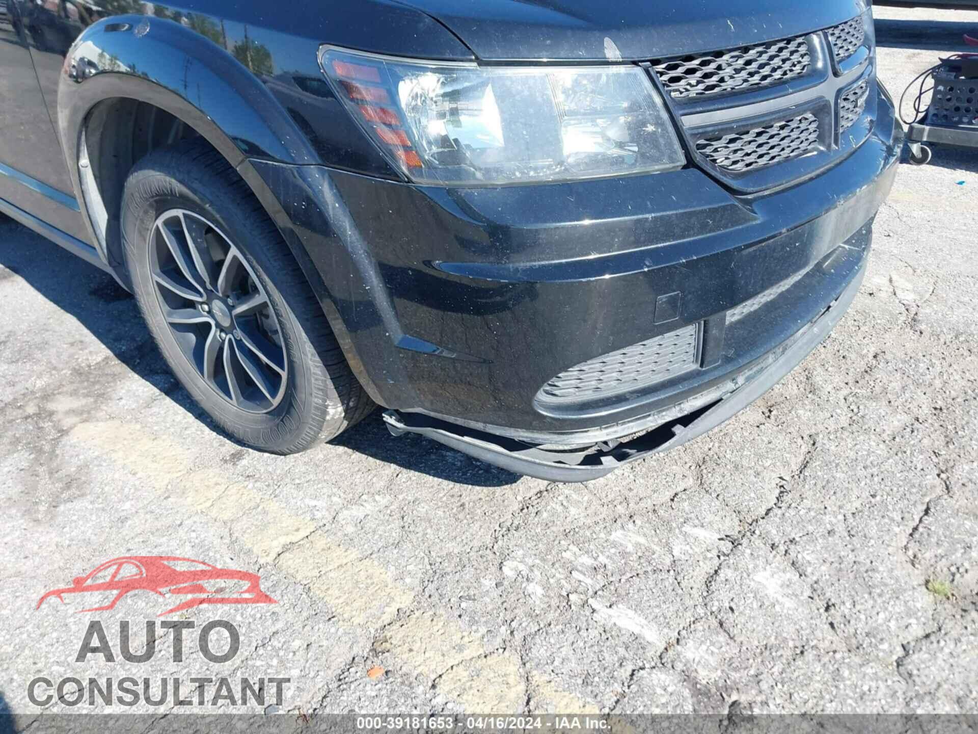 DODGE JOURNEY 2017 - 3C4PDCAB7HT607984
