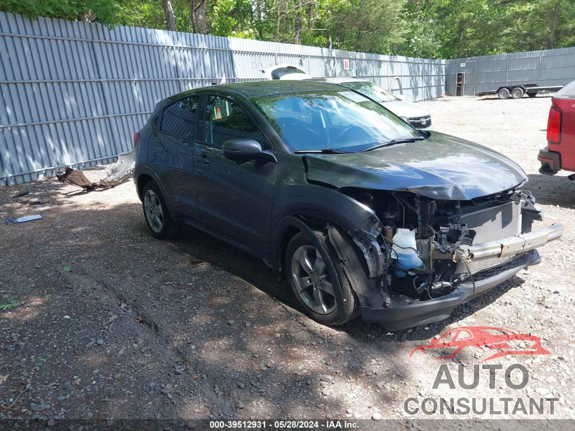 HONDA HR-V 2017 - 3CZRU6H59HM705932