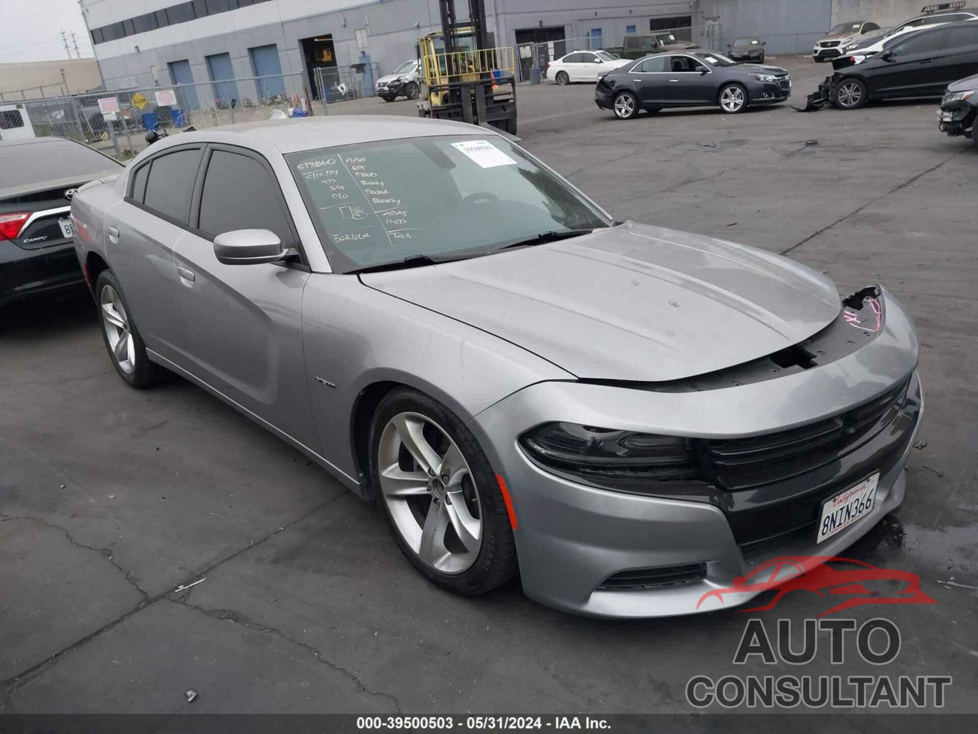 DODGE CHARGER 2018 - 2C3CDXCT2JH205921