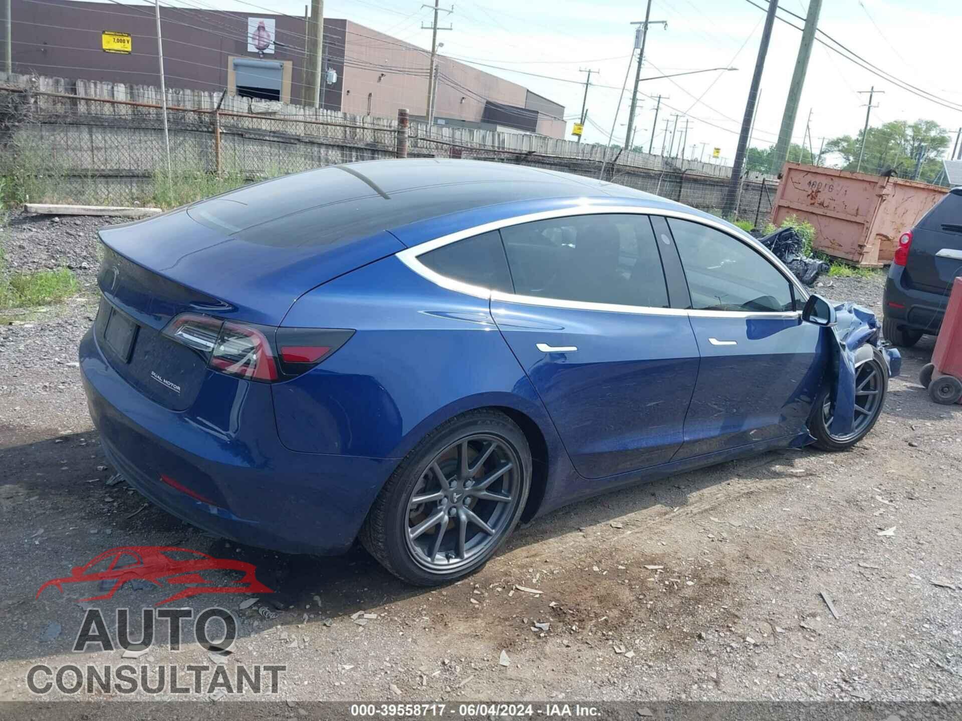 TESLA MODEL 3 2019 - 5YJ3E1EB6KF413351