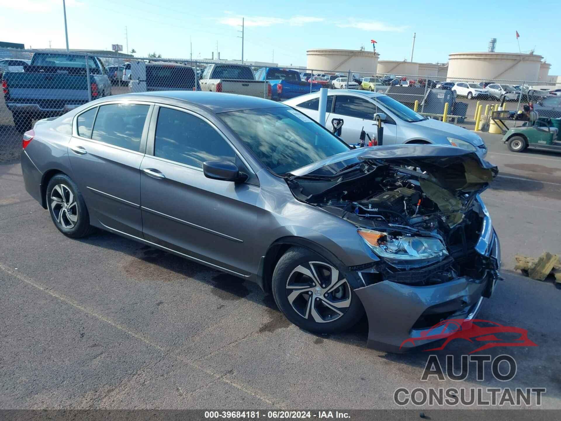 HONDA ACCORD 2017 - 1HGCR2F38HA078632