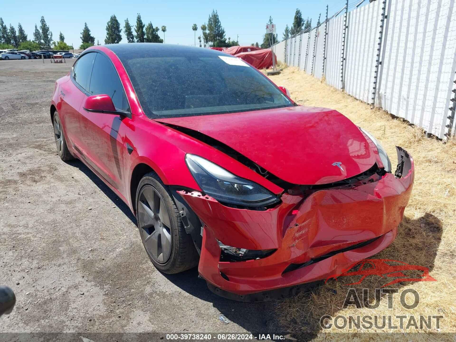 TESLA MODEL 3 2021 - 5YJ3E1EAXMF878905