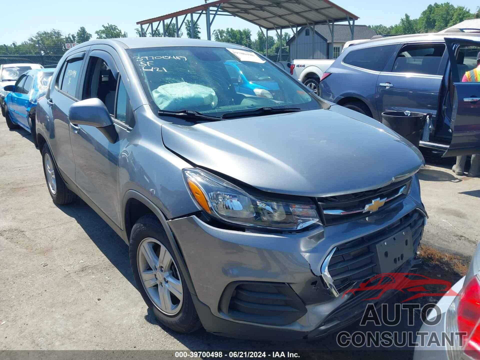 CHEVROLET TRAX 2020 - 3GNCJKSB9LL134296