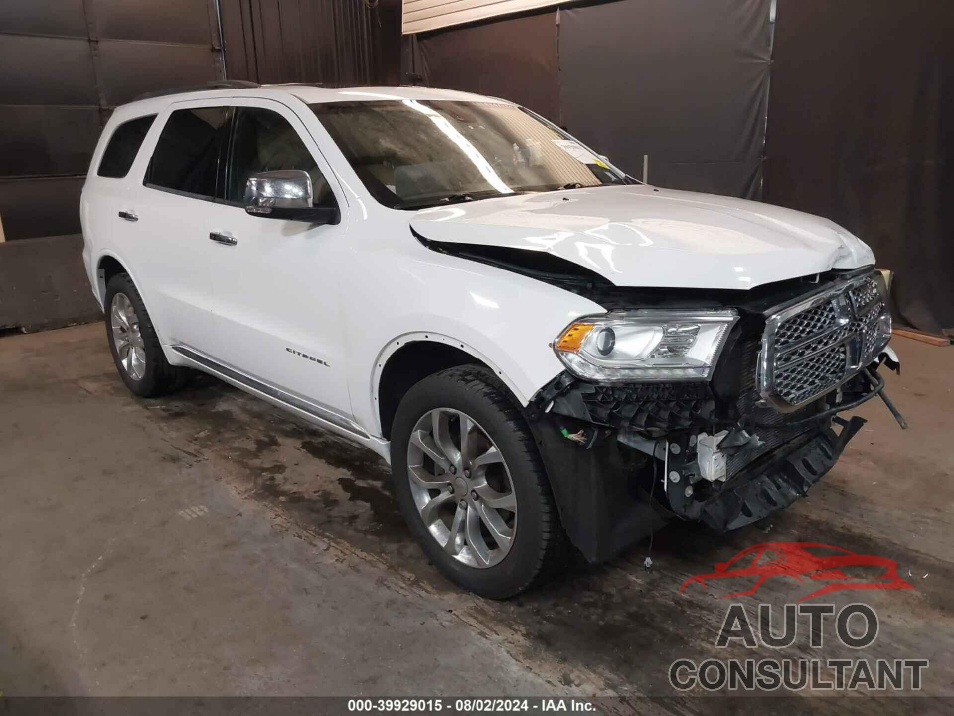 DODGE DURANGO 2017 - 1C4RDJEG7HC860298