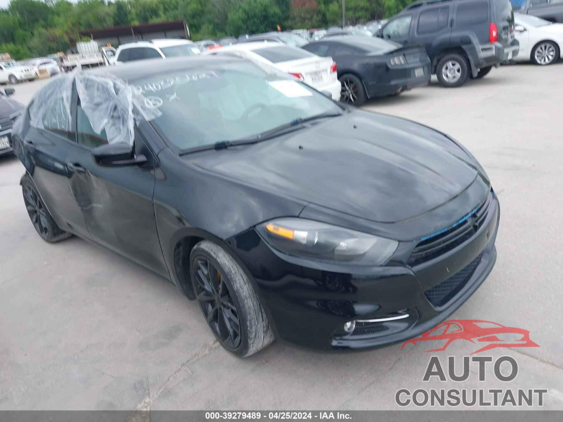 DODGE DART 2016 - 1C3CDFBB0GD683294