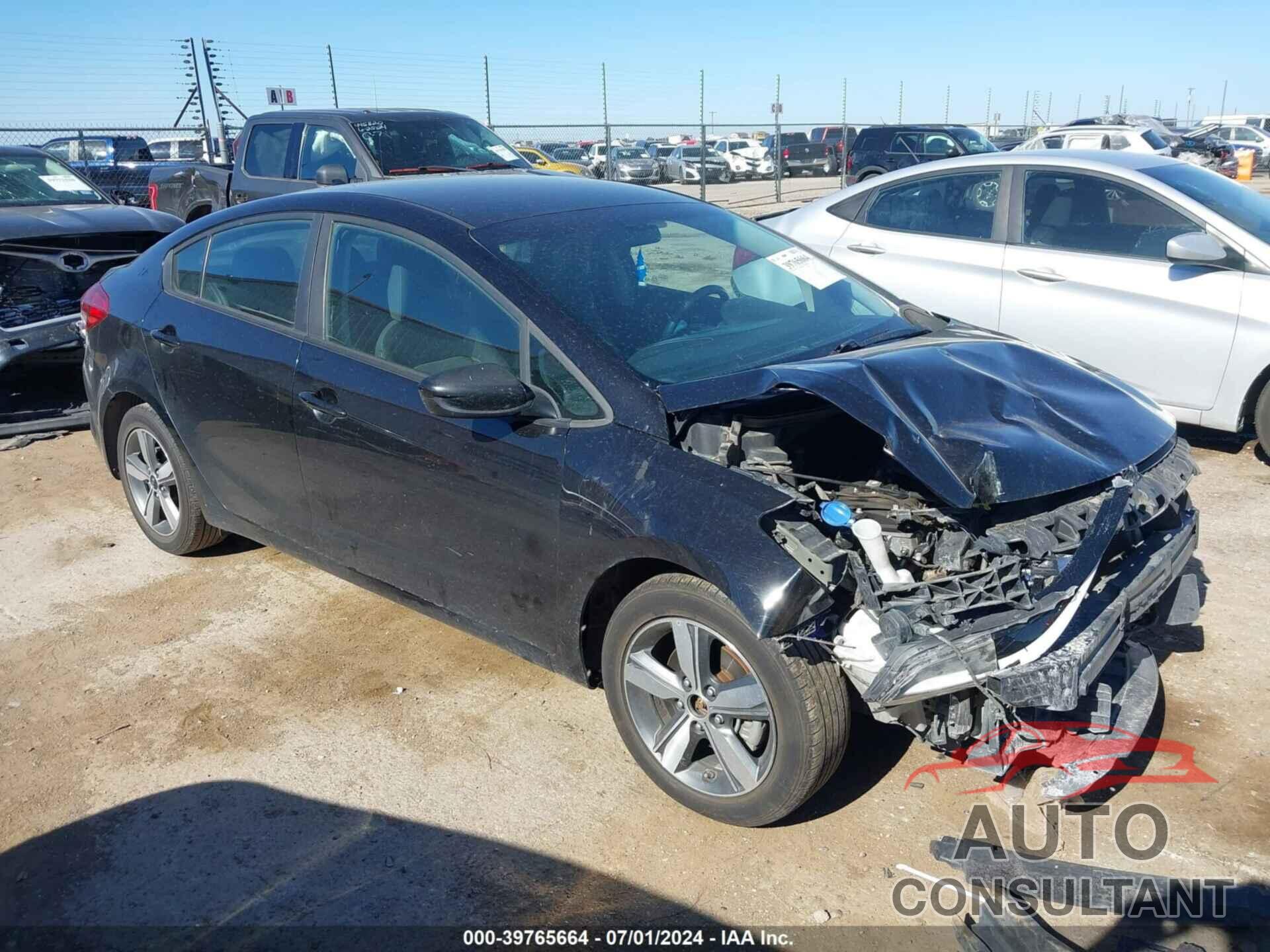 KIA FORTE 2018 - 3KPFL4A75JE166382