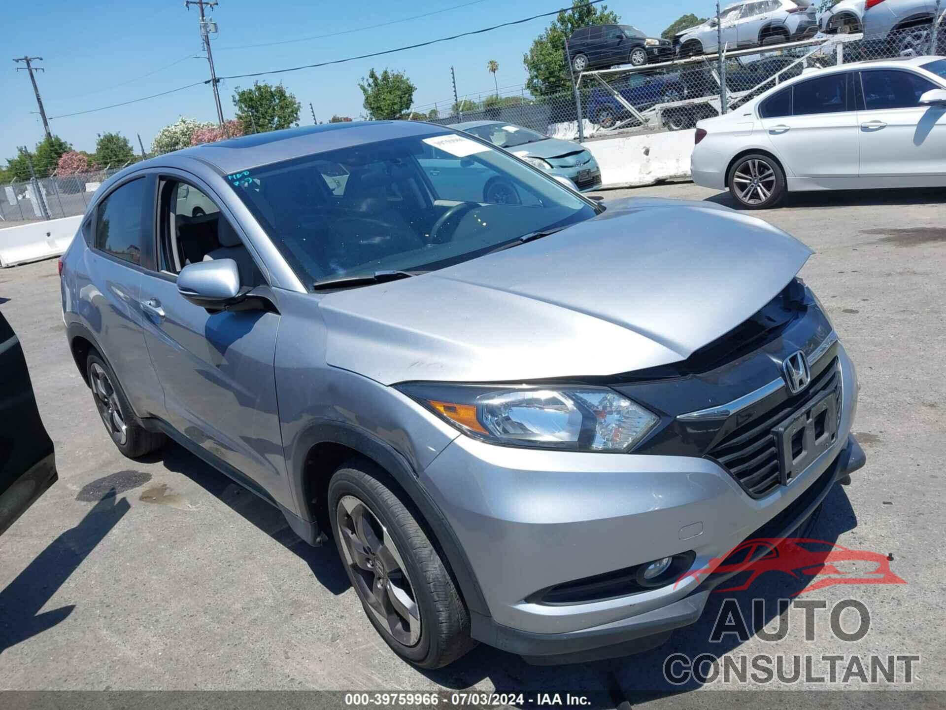 HONDA HR-V 2018 - 3CZRU5H54JM708091