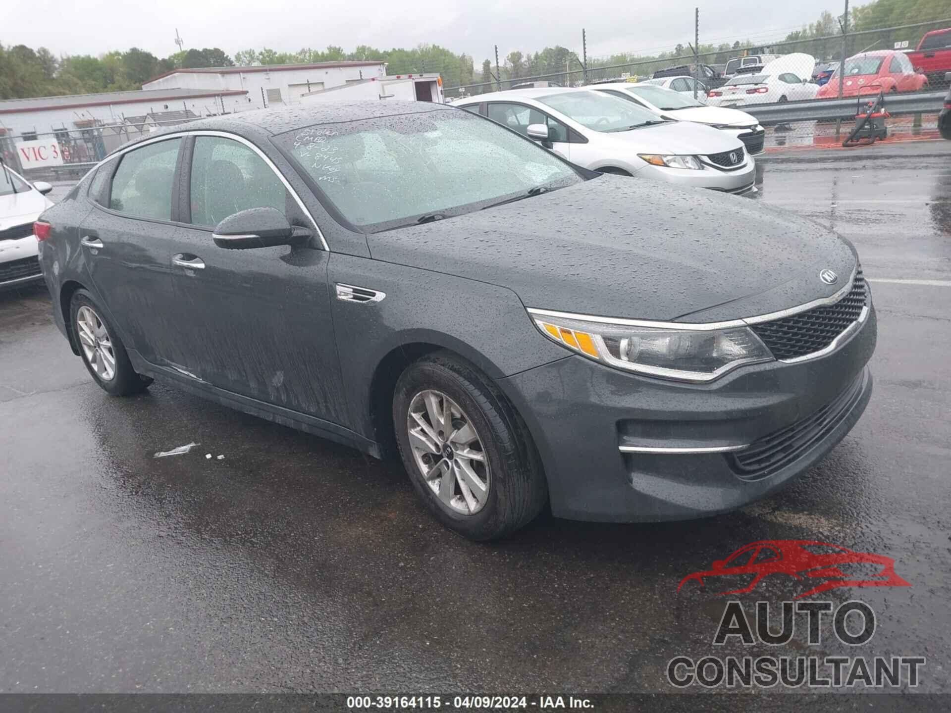KIA OPTIMA 2016 - KNAGT4L31G5078445