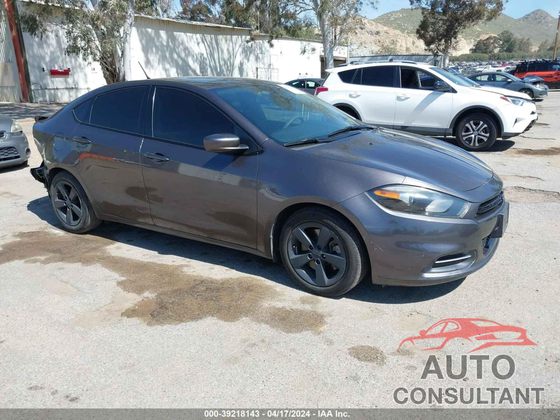 DODGE DART 2016 - 1C3CDFBB8GD728000