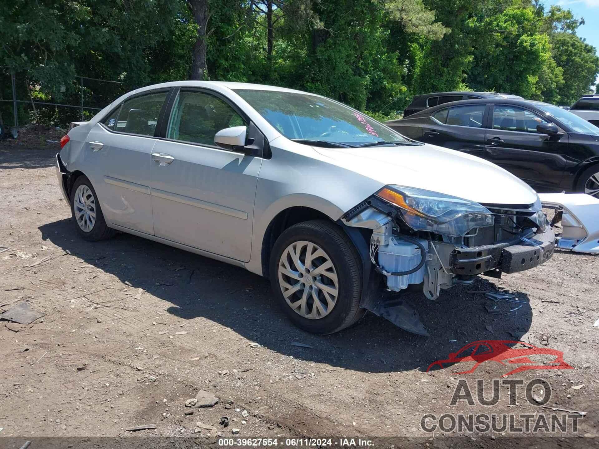 TOYOTA COROLLA 2019 - 2T1BURHE7KC138953