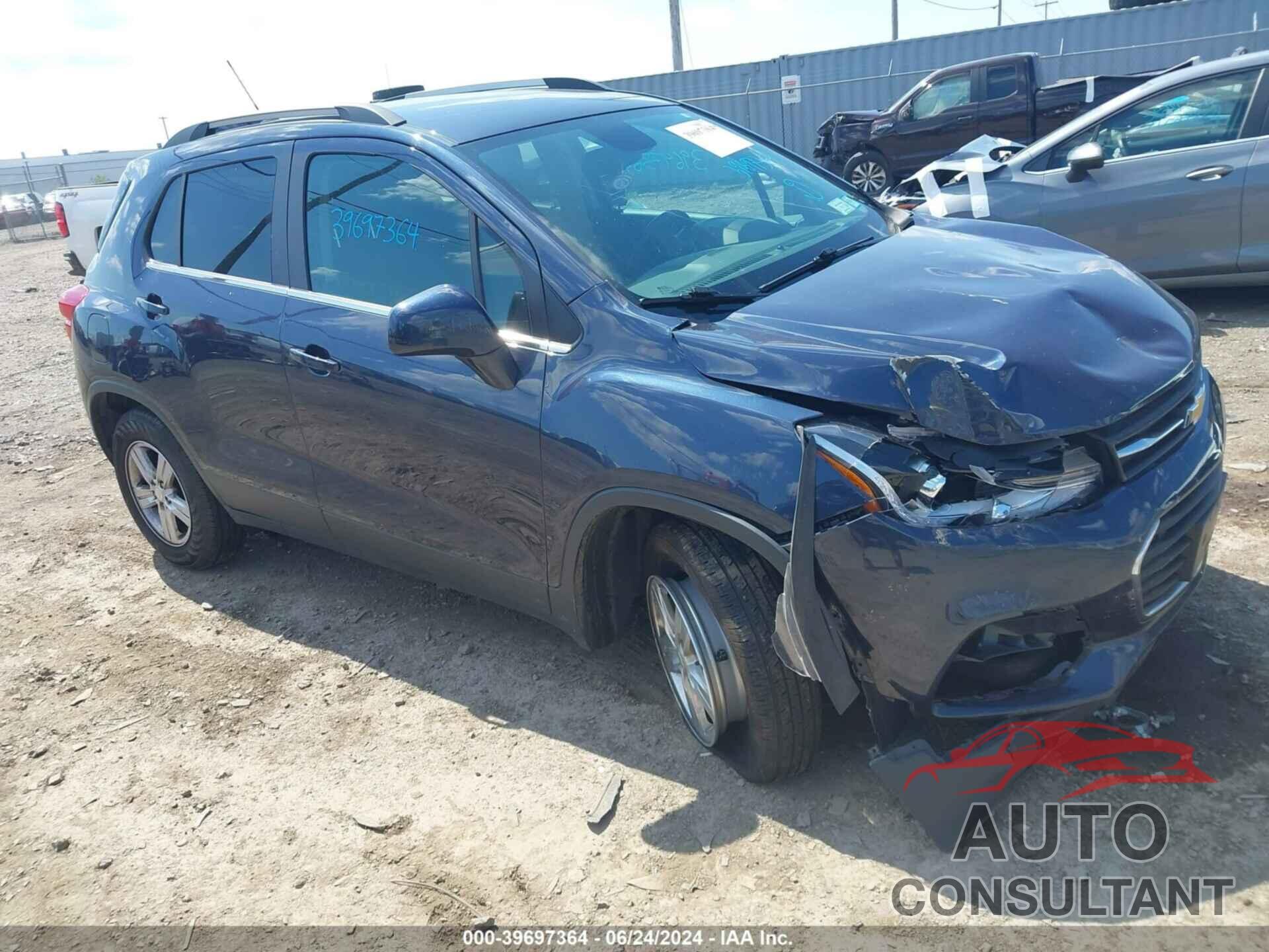 CHEVROLET TRAX 2019 - 3GNCJPSB4KL309923