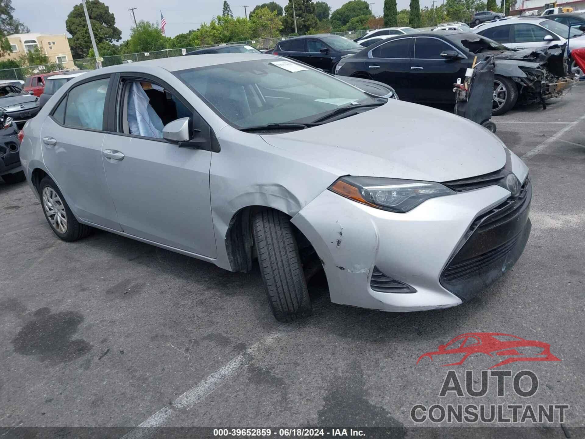 TOYOTA COROLLA 2019 - 5YFBURHEXKP931678