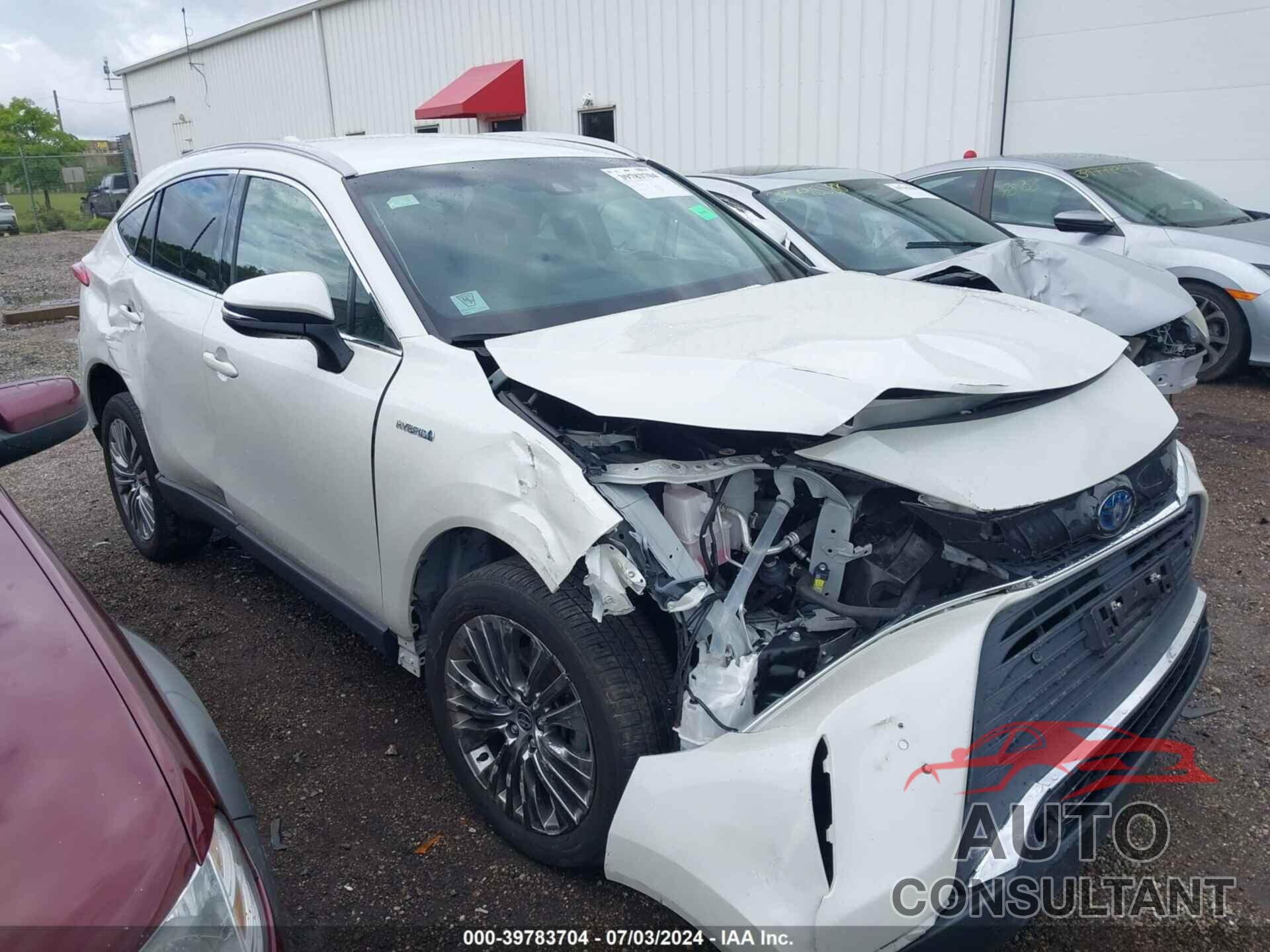 TOYOTA VENZA 2021 - JTEAAAAH7MJ058484