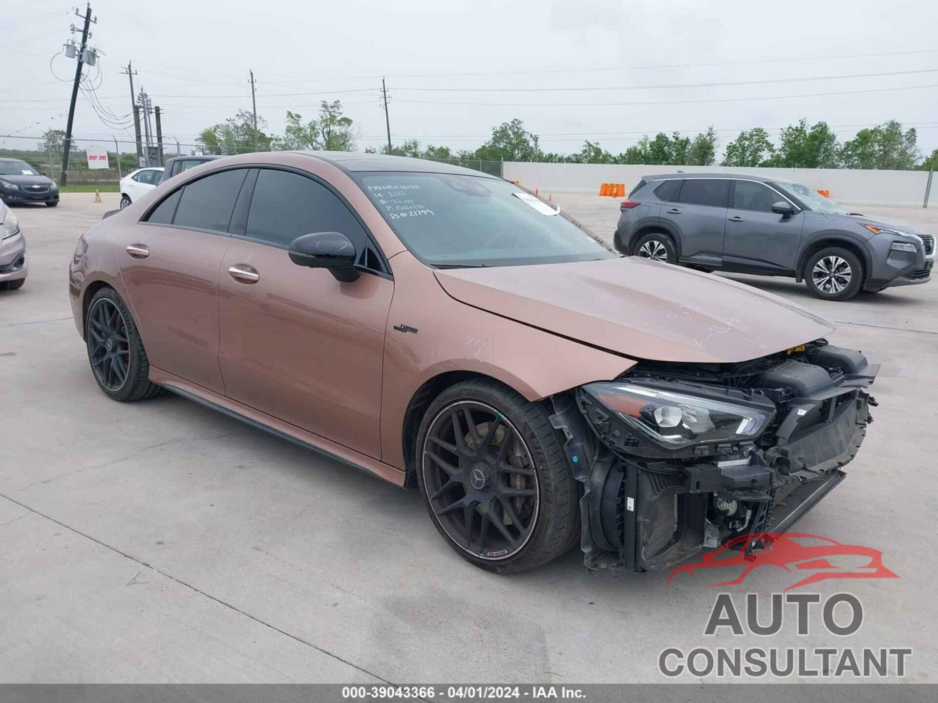 MERCEDES-BENZ AMG CLA 45 2022 - W1K5J5DB5NN259871