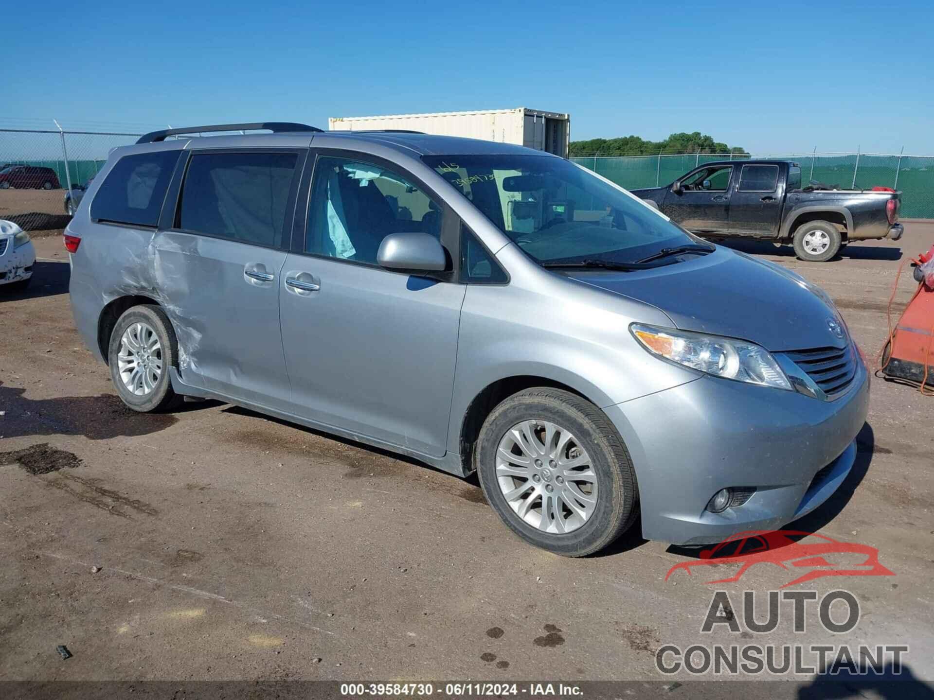 TOYOTA SIENNA 2017 - 5TDYZ3DC9HS828667