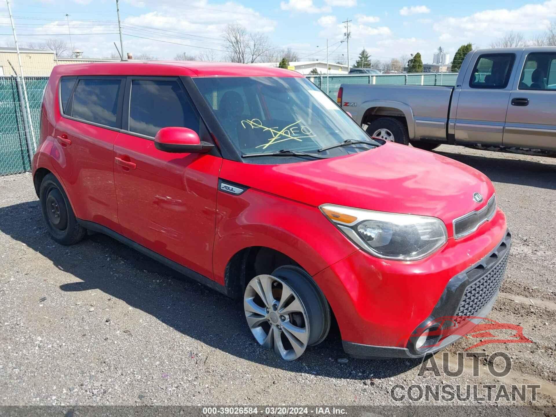 KIA SOUL 2016 - KNDJP3A58G7820002