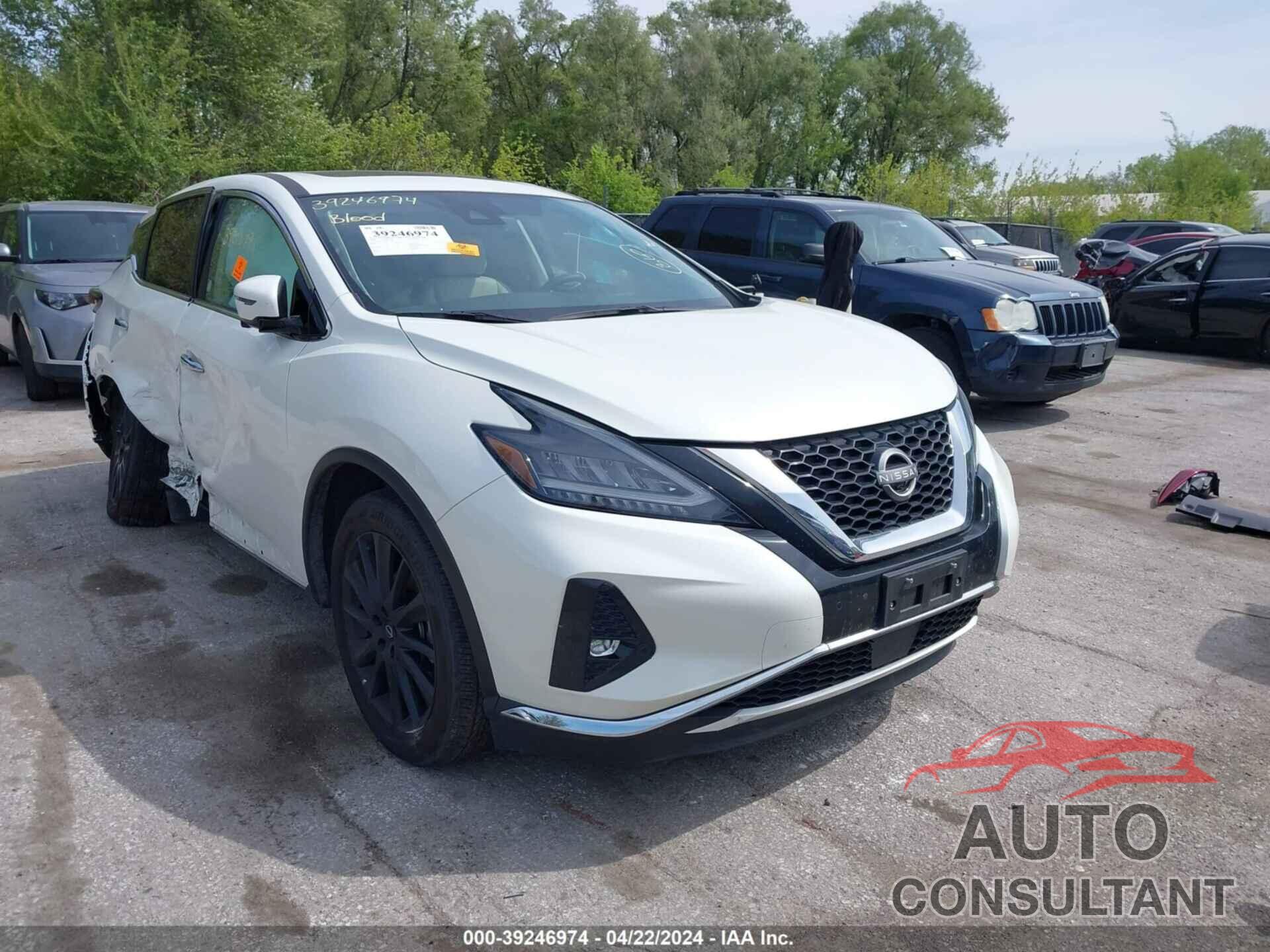 NISSAN MURANO 2023 - 5N1AZ2CS6PC129030