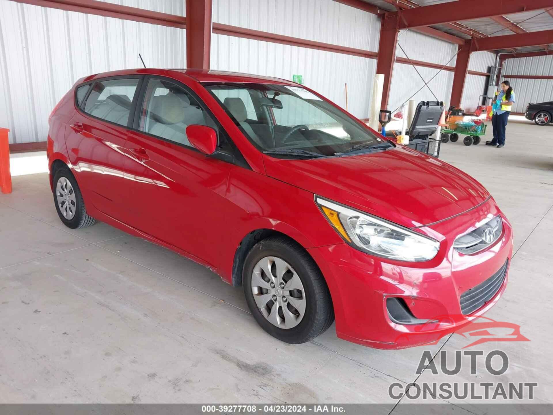 HYUNDAI ACCENT 2016 - KMHCT5AE6GU280405