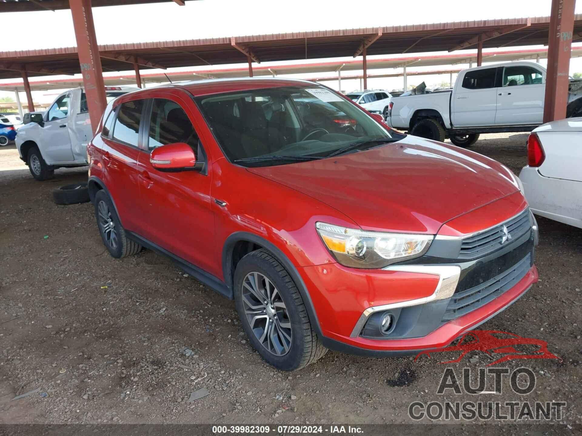 MITSUBISHI OUTLANDER SPORT 2016 - JA4AP3AU5GZ064599