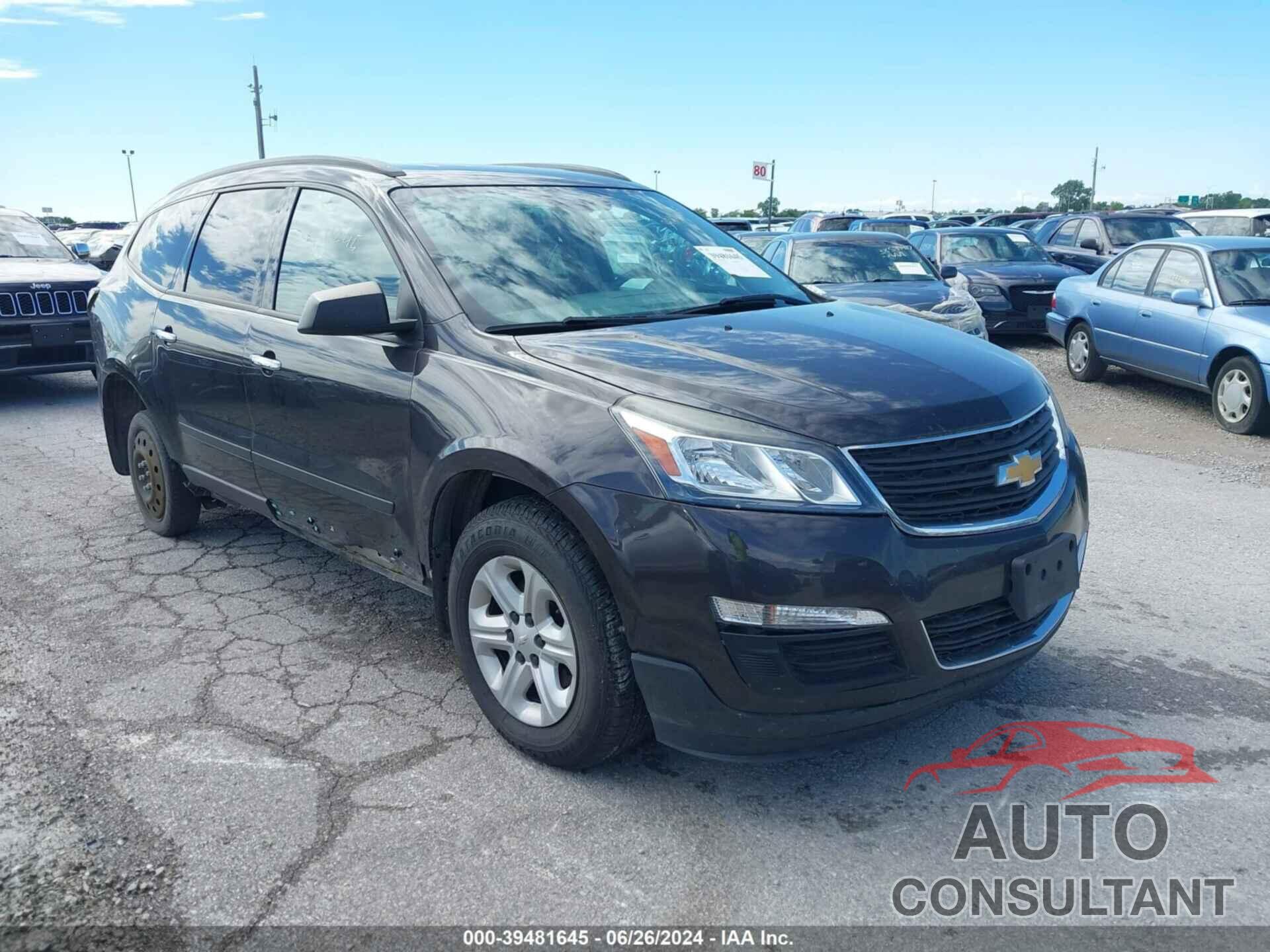 CHEVROLET TRAVERSE 2017 - 1GNKRFED2HJ172248