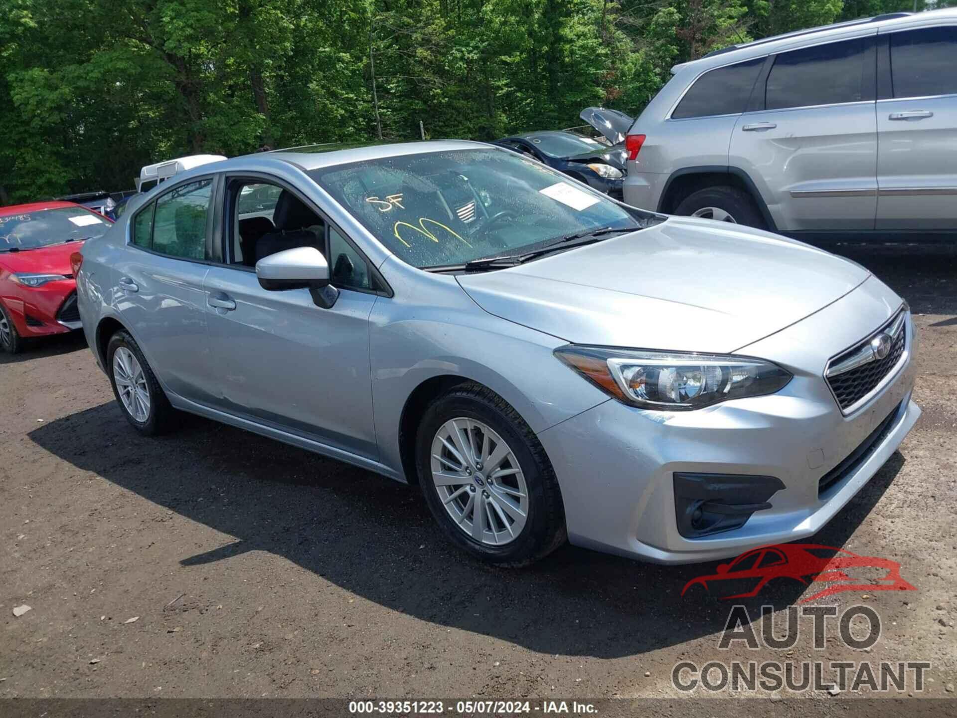 SUBARU IMPREZA 2017 - 4S3GKAB61H3604313