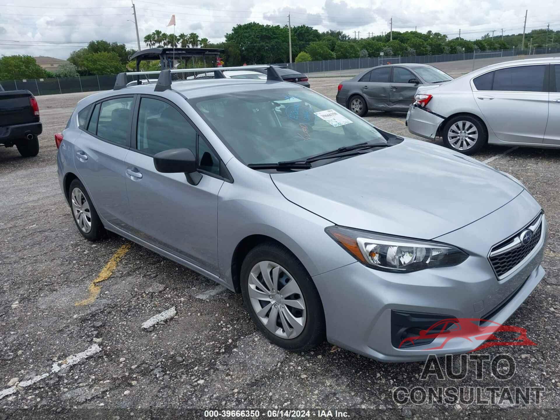 SUBARU IMPREZA 2019 - 4S3GTAA61K3736221