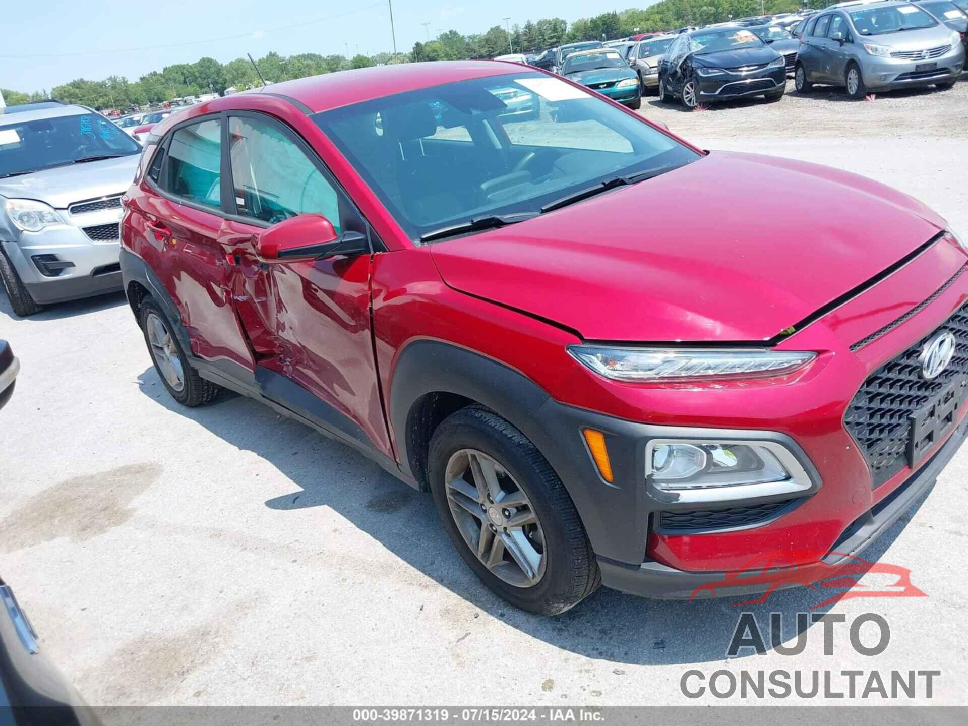 HYUNDAI KONA 2019 - KM8K1CAA0KU214394