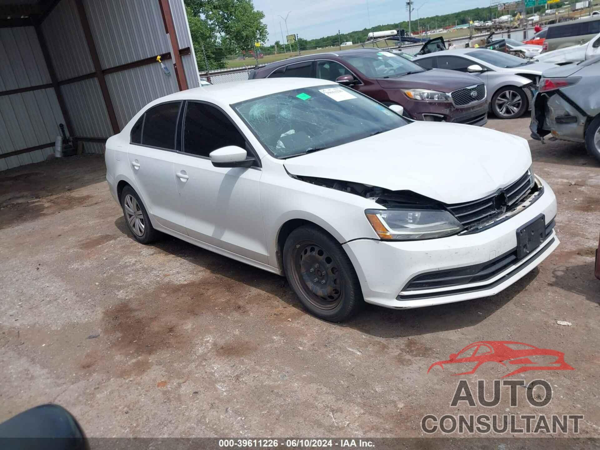 VOLKSWAGEN JETTA 2017 - 3VW2B7AJ3HM252060