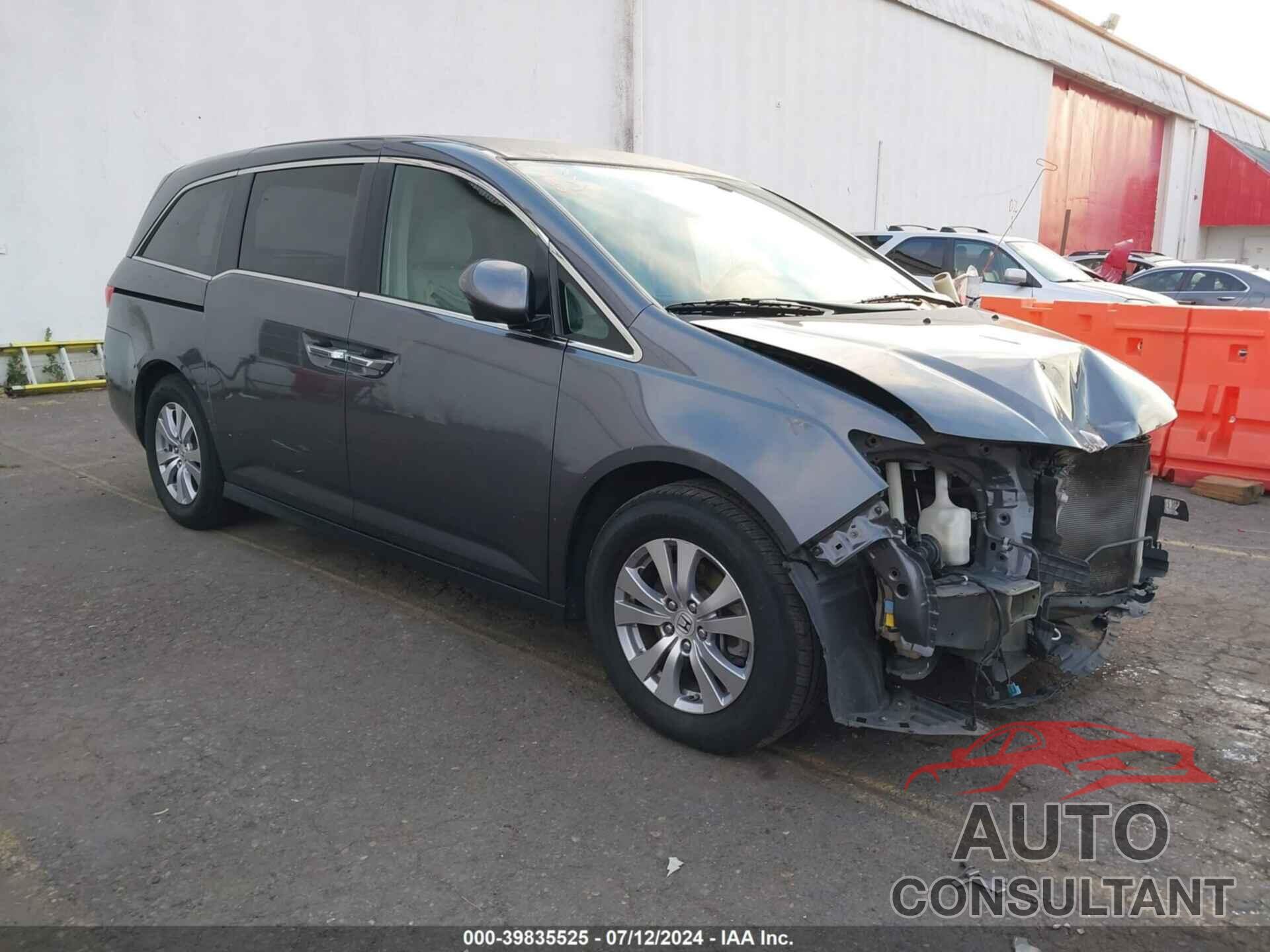 HONDA ODYSSEY 2016 - 5FNRL5H39GB114150