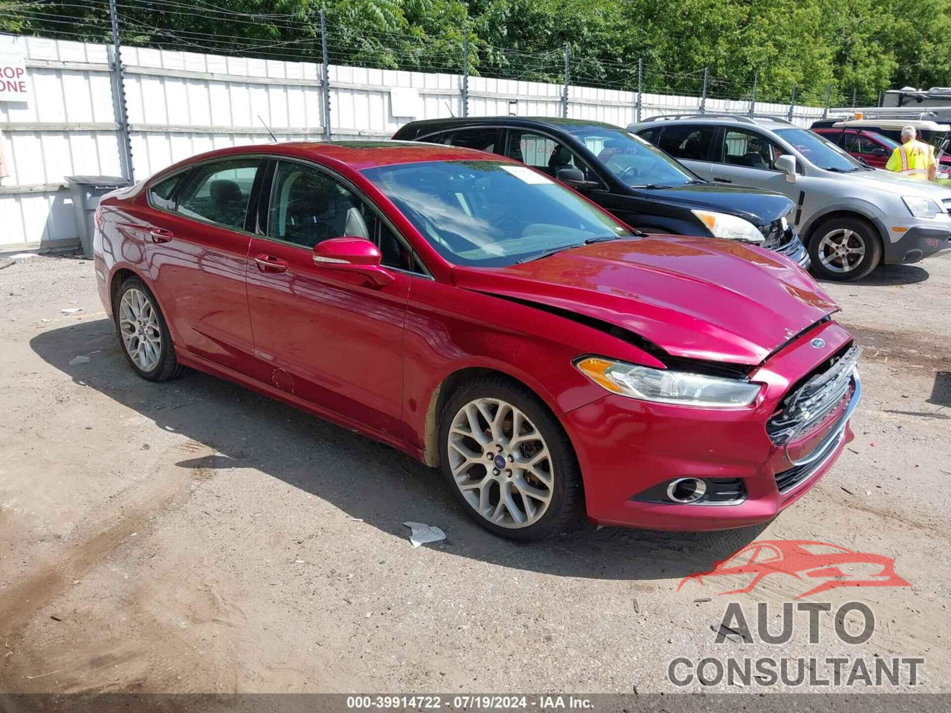 FORD FUSION 2013 - 3FA6P0D98DR333167