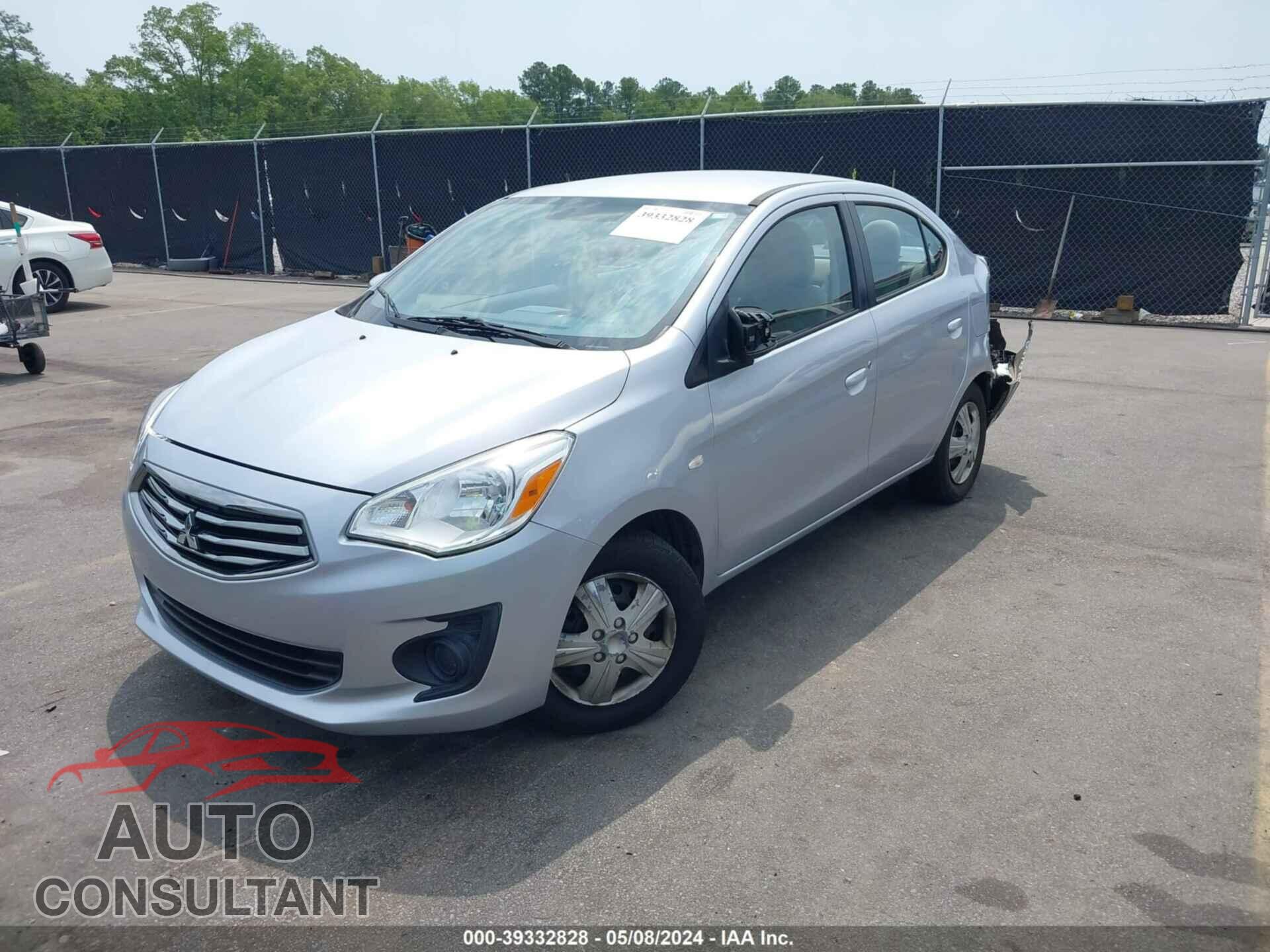 MITSUBISHI MIRAGE G4 2017 - ML32F3FJ9HHF07426