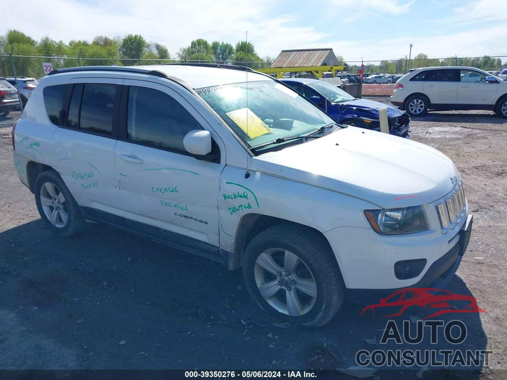 JEEP COMPASS 2017 - 1C4NJDEB7HD129944