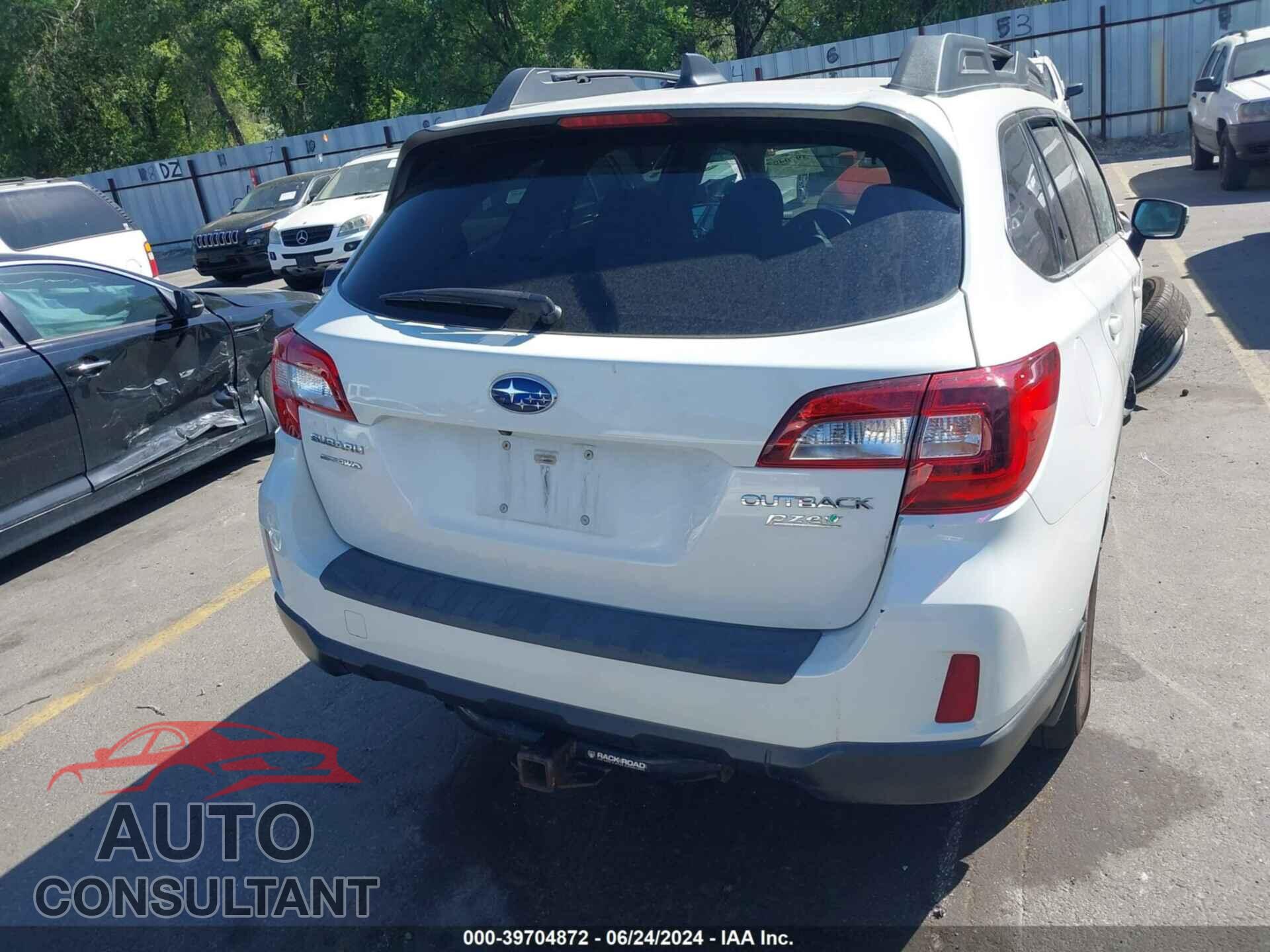 SUBARU OUTBACK 2017 - 4S4BSAFC4H3203294