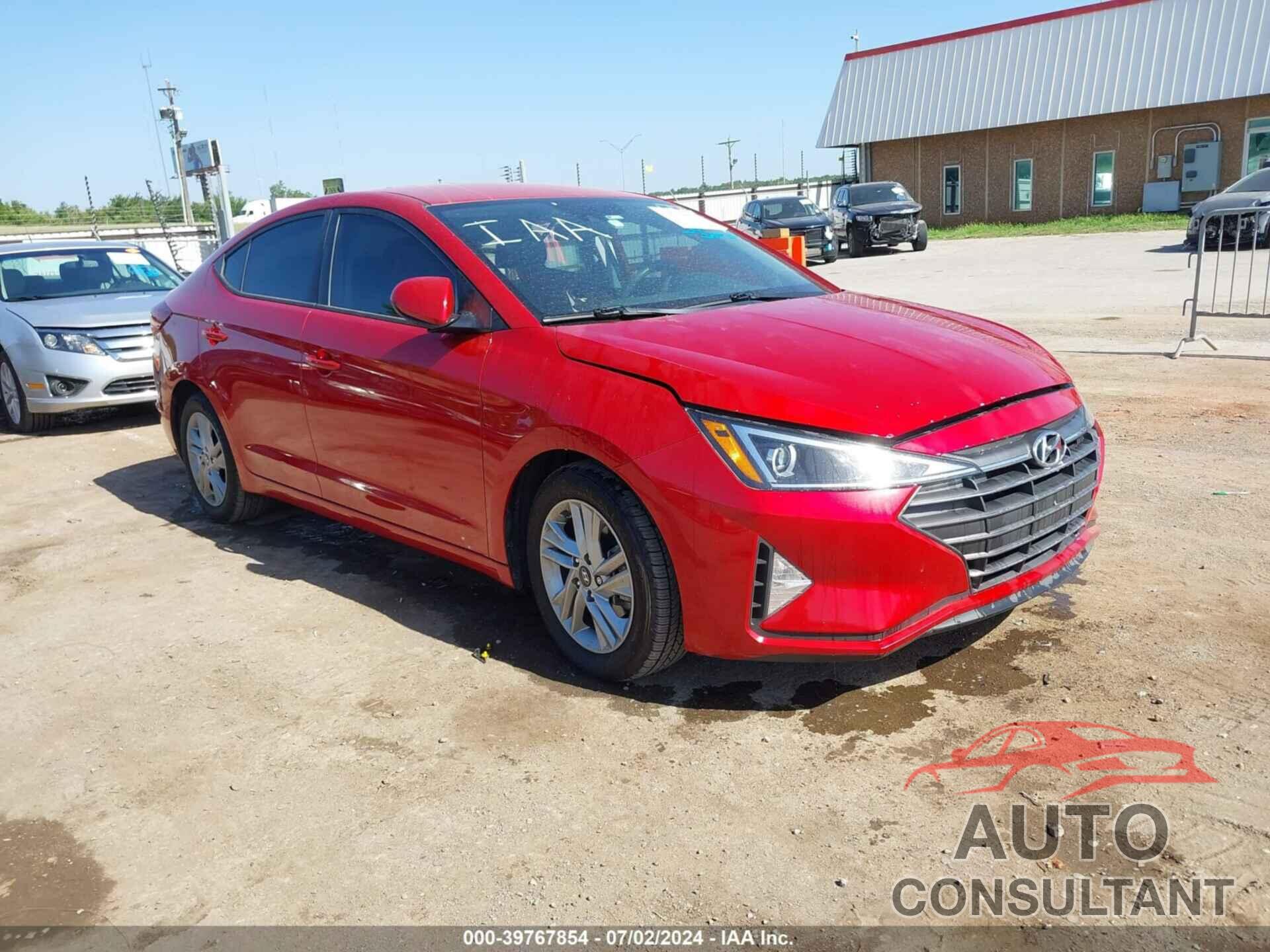 HYUNDAI ELANTRA 2020 - 5NPD84LF2LH596124