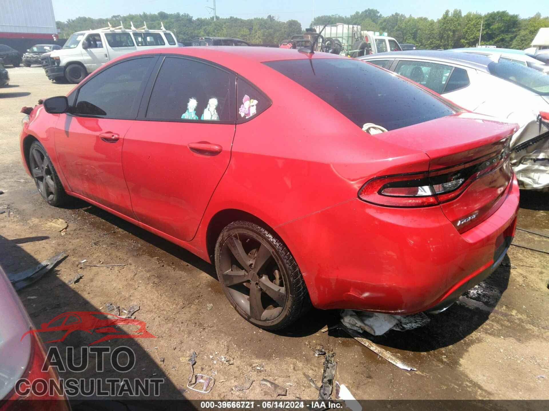 DODGE DART 2015 - 1C3CDFBB6FD435260