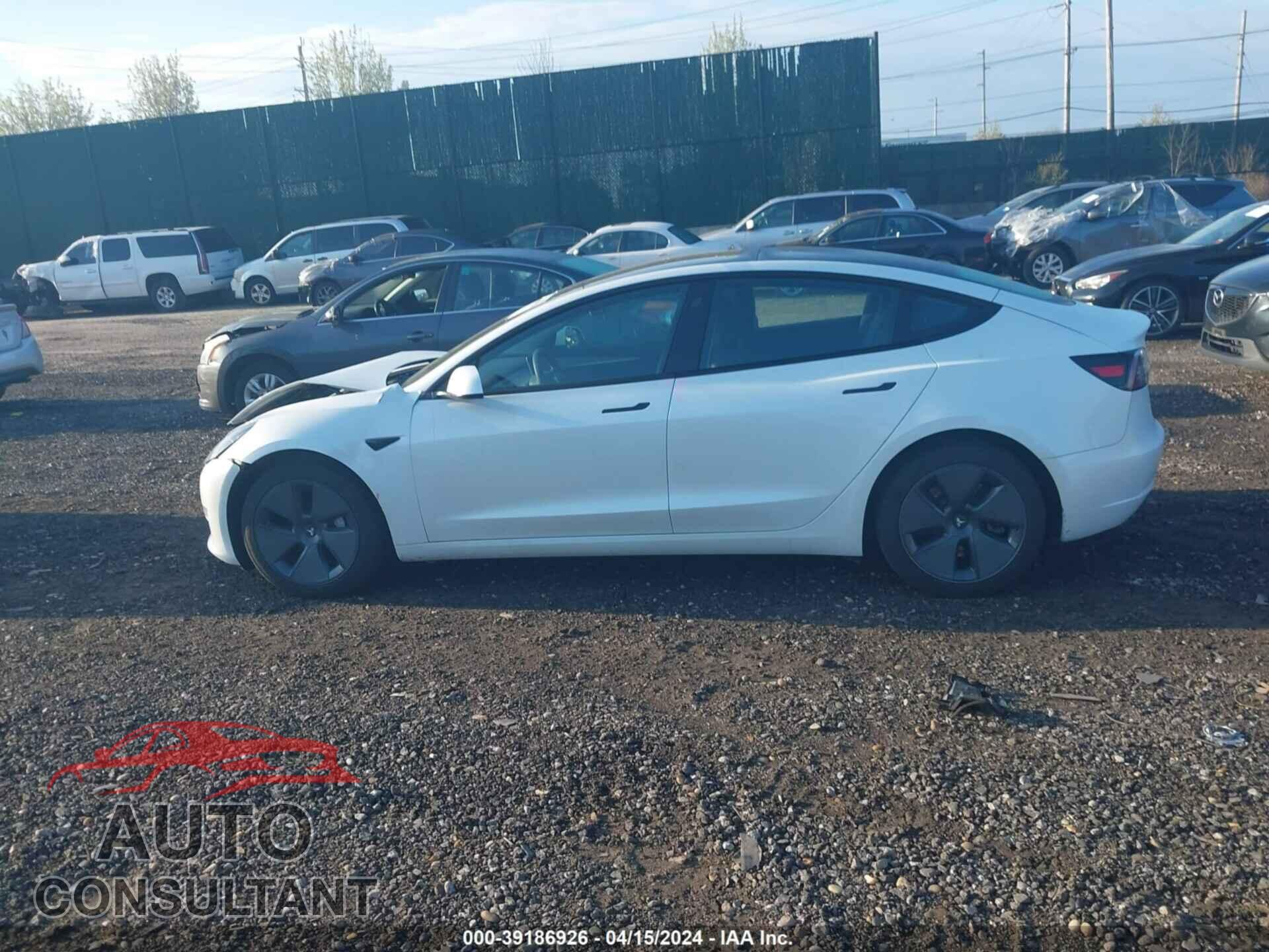 TESLA MODEL 3 2022 - 5YJ3E1EA1NF251320