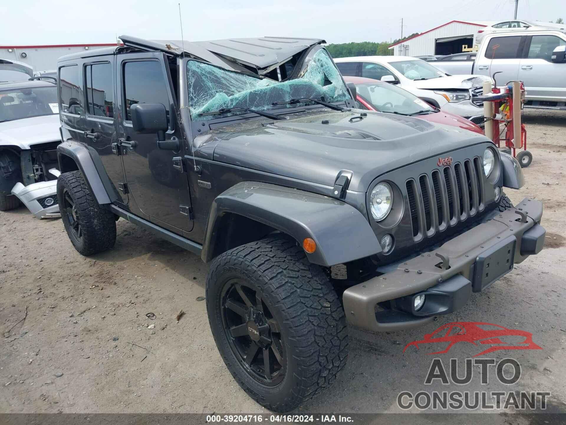 JEEP WRANGLER UNLIMITED 2016 - 1C4BJWEG7GL216760