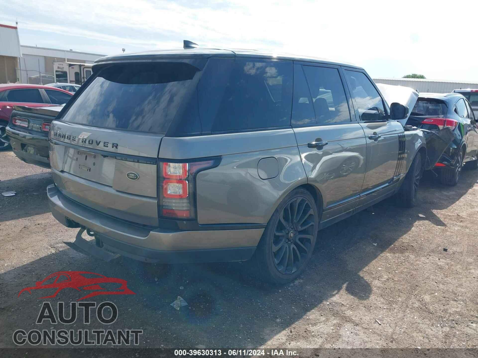 LAND ROVER RANGE ROVER 2017 - SALGS2FK5HA376186