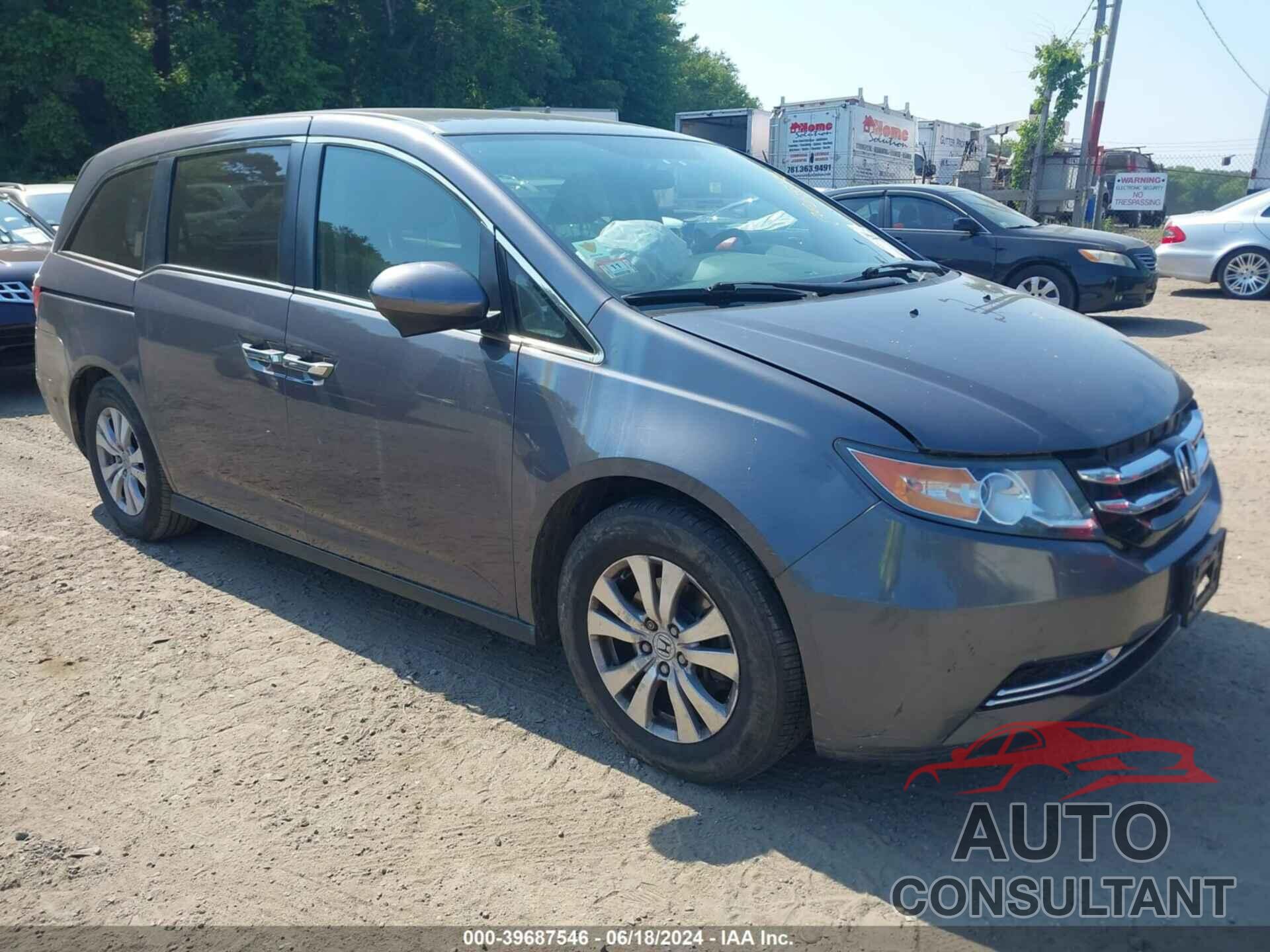 HONDA ODYSSEY 2016 - 5FNRL5H41GB072954