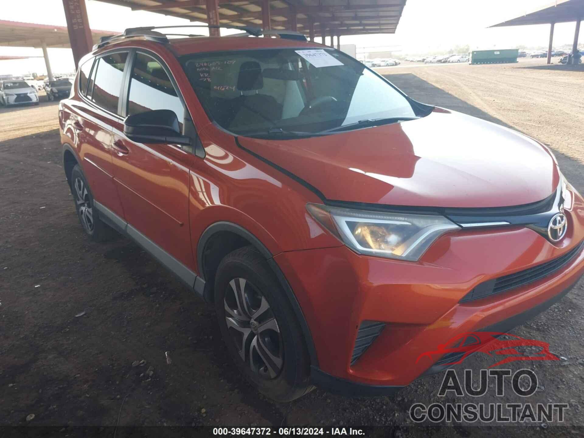 TOYOTA RAV4 2016 - 2T3ZFREV2GW284624