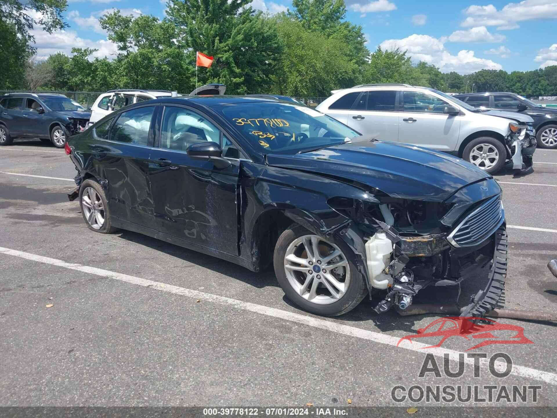 FORD FUSION 2018 - 3FA6P0HD3JR275687