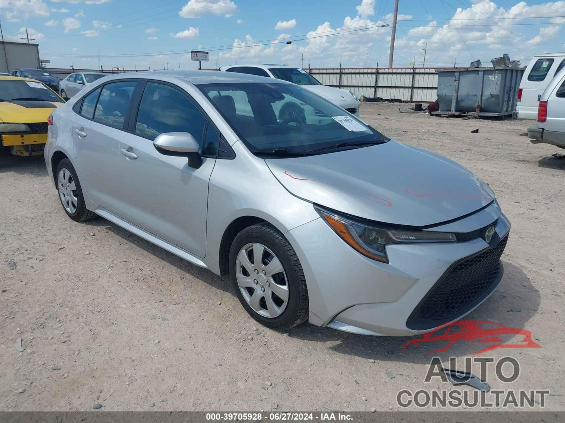 TOYOTA COROLLA 2022 - 5YFEPMAE2NP358653