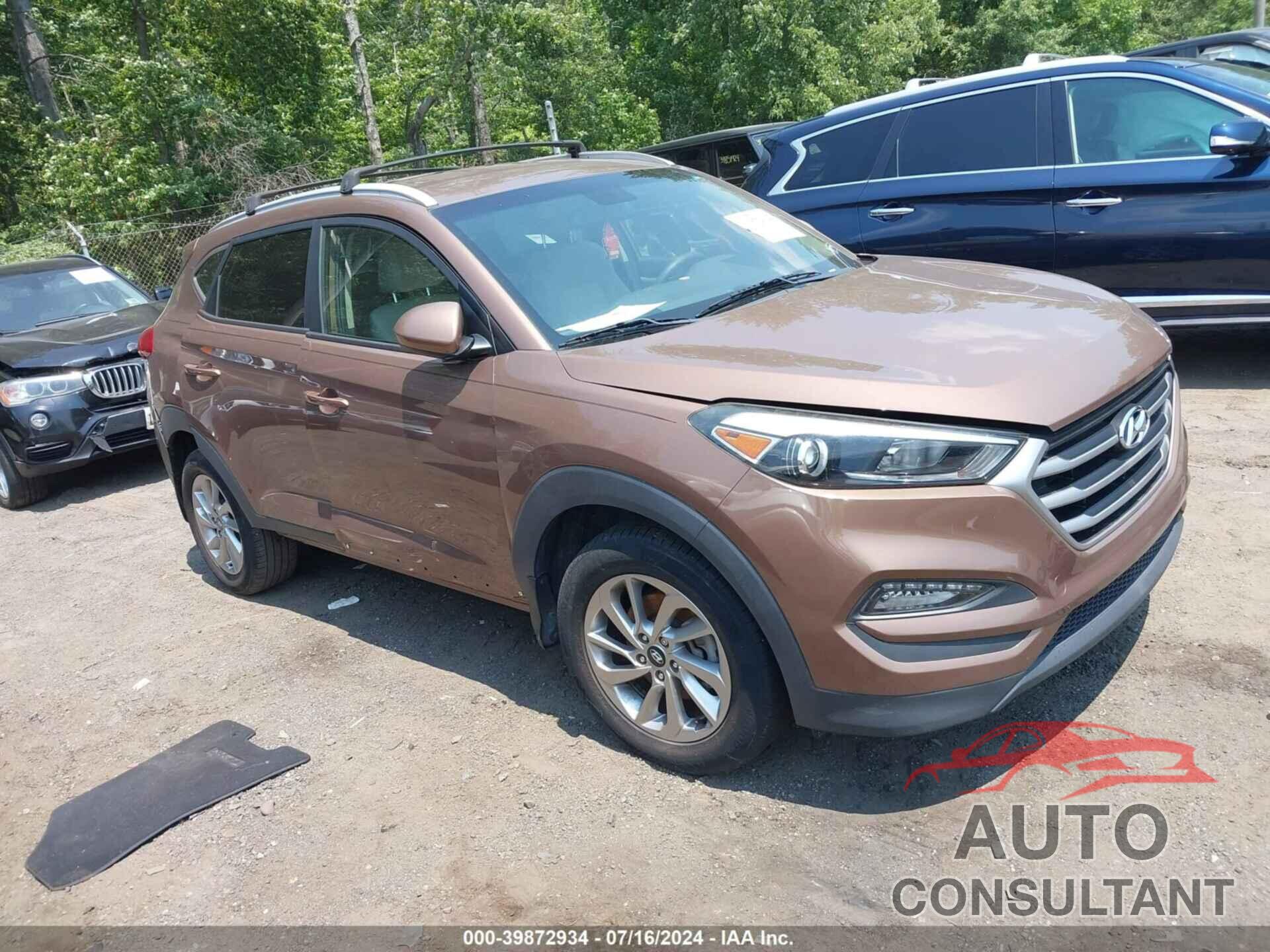 HYUNDAI TUCSON 2017 - KM8J33A48HU457069