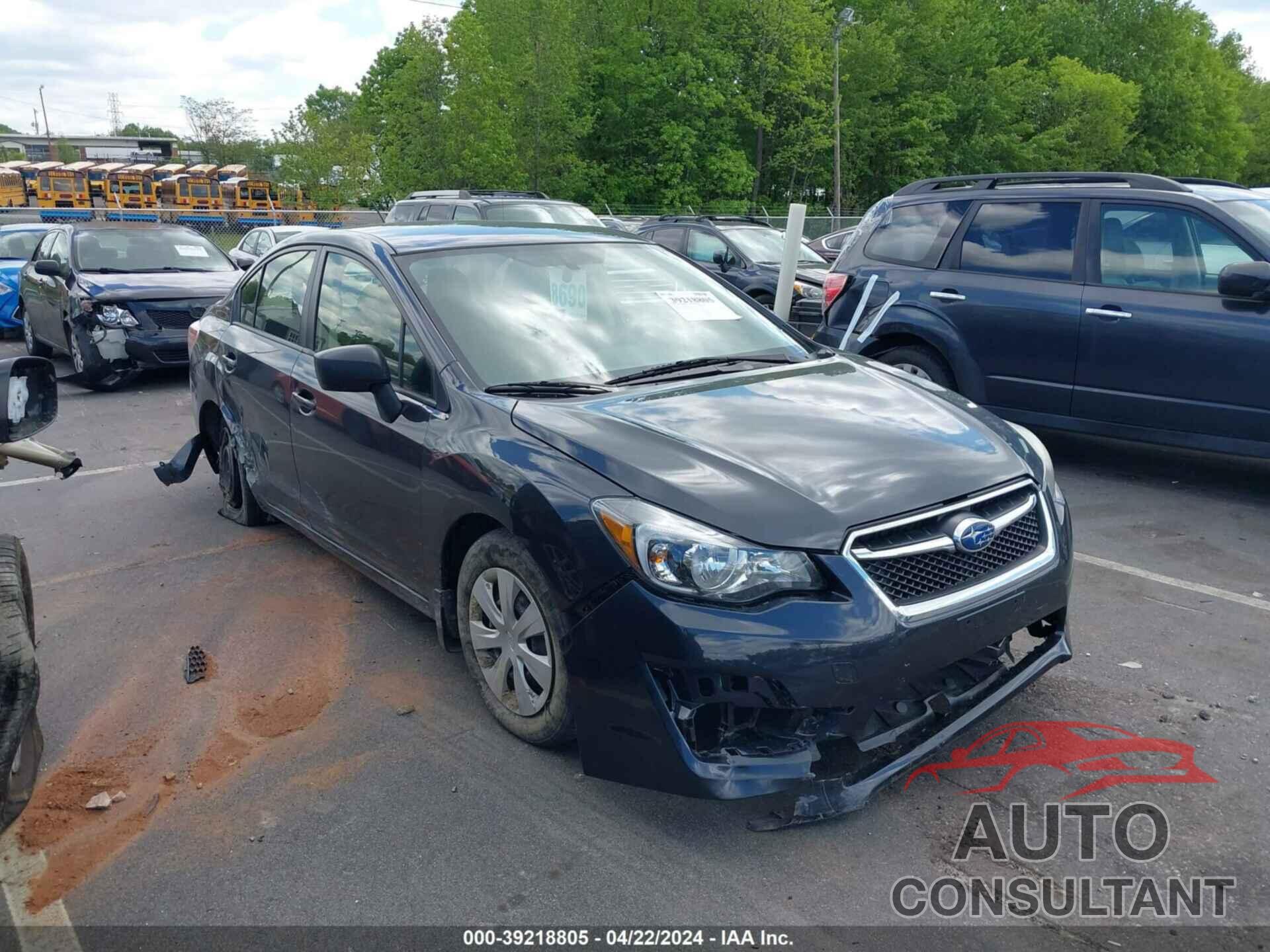 SUBARU IMPREZA 2016 - JF1GJAA68GH020499