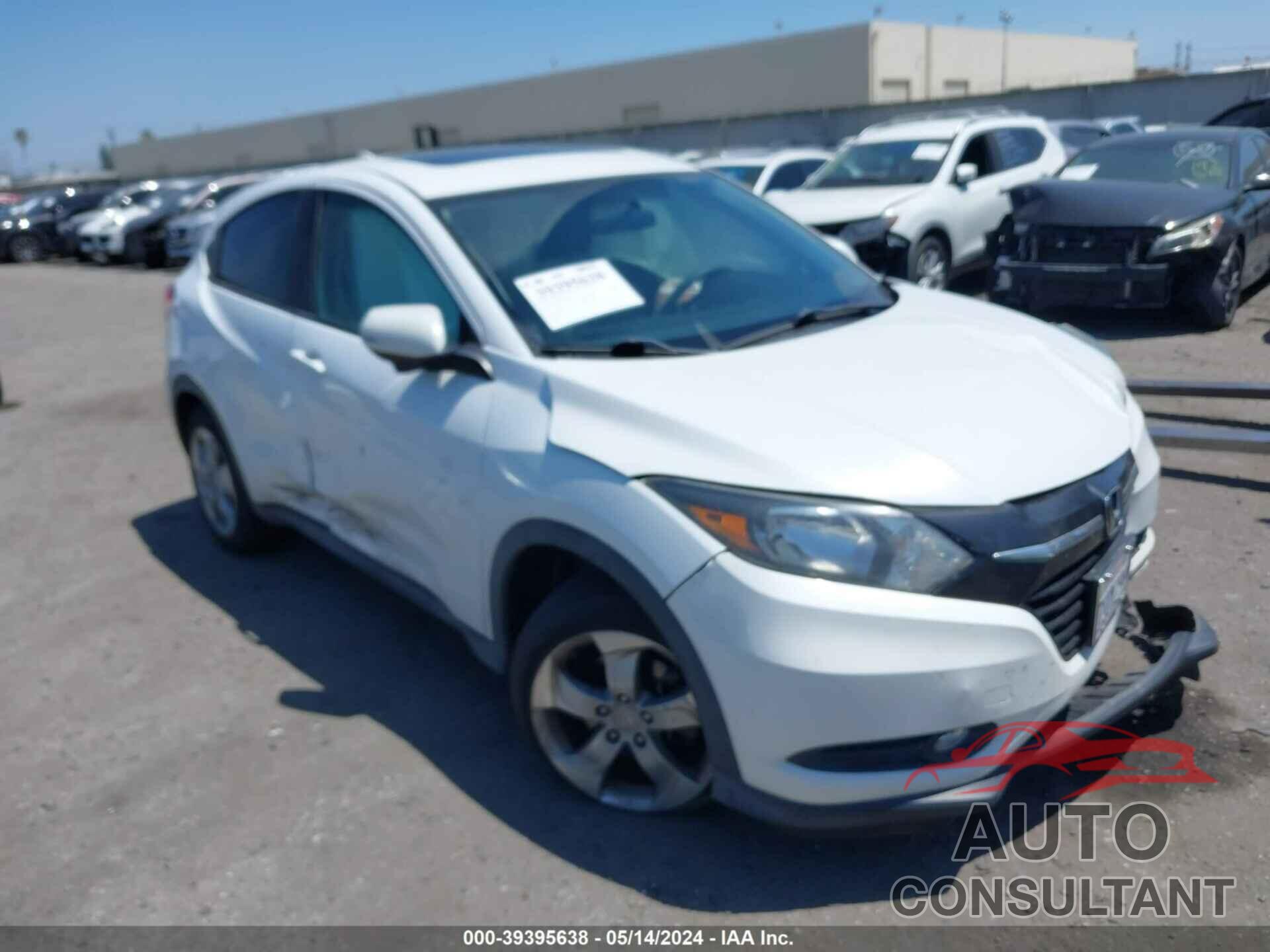 HONDA HR-V 2016 - 3CZRU5H56GM738699