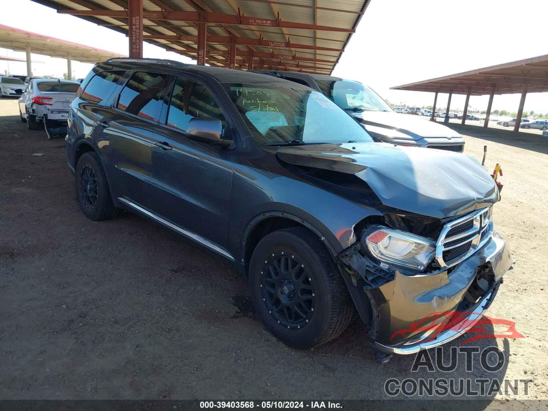 DODGE DURANGO 2017 - 1C4RDHAG8HC878579