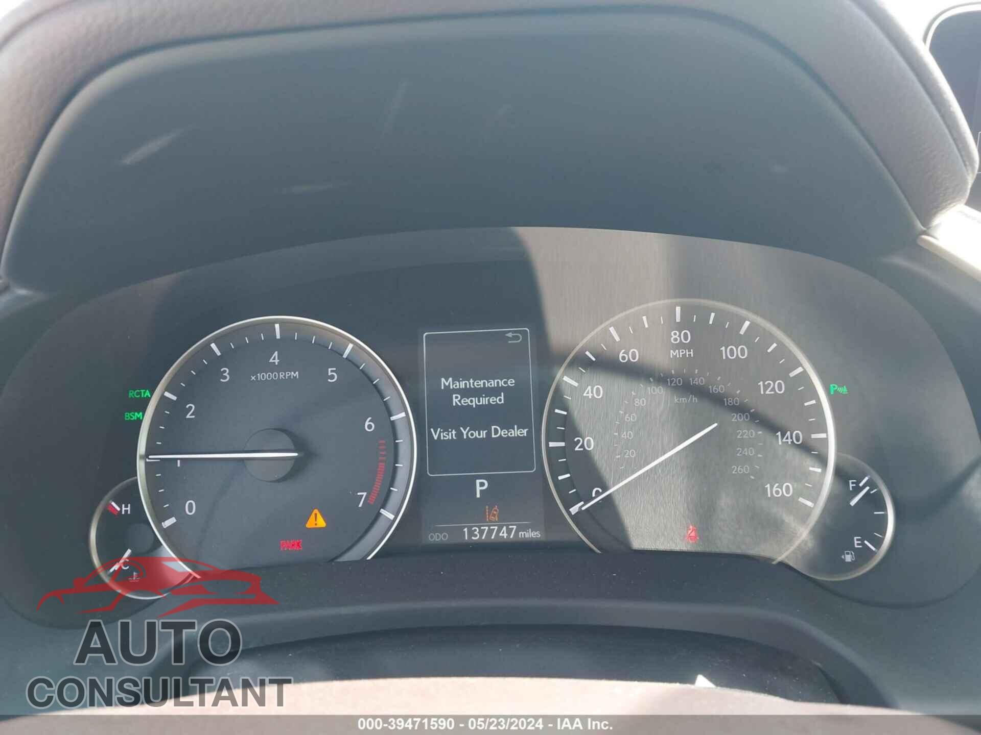 LEXUS RX 2017 - 2T2BZMCA2HC073295
