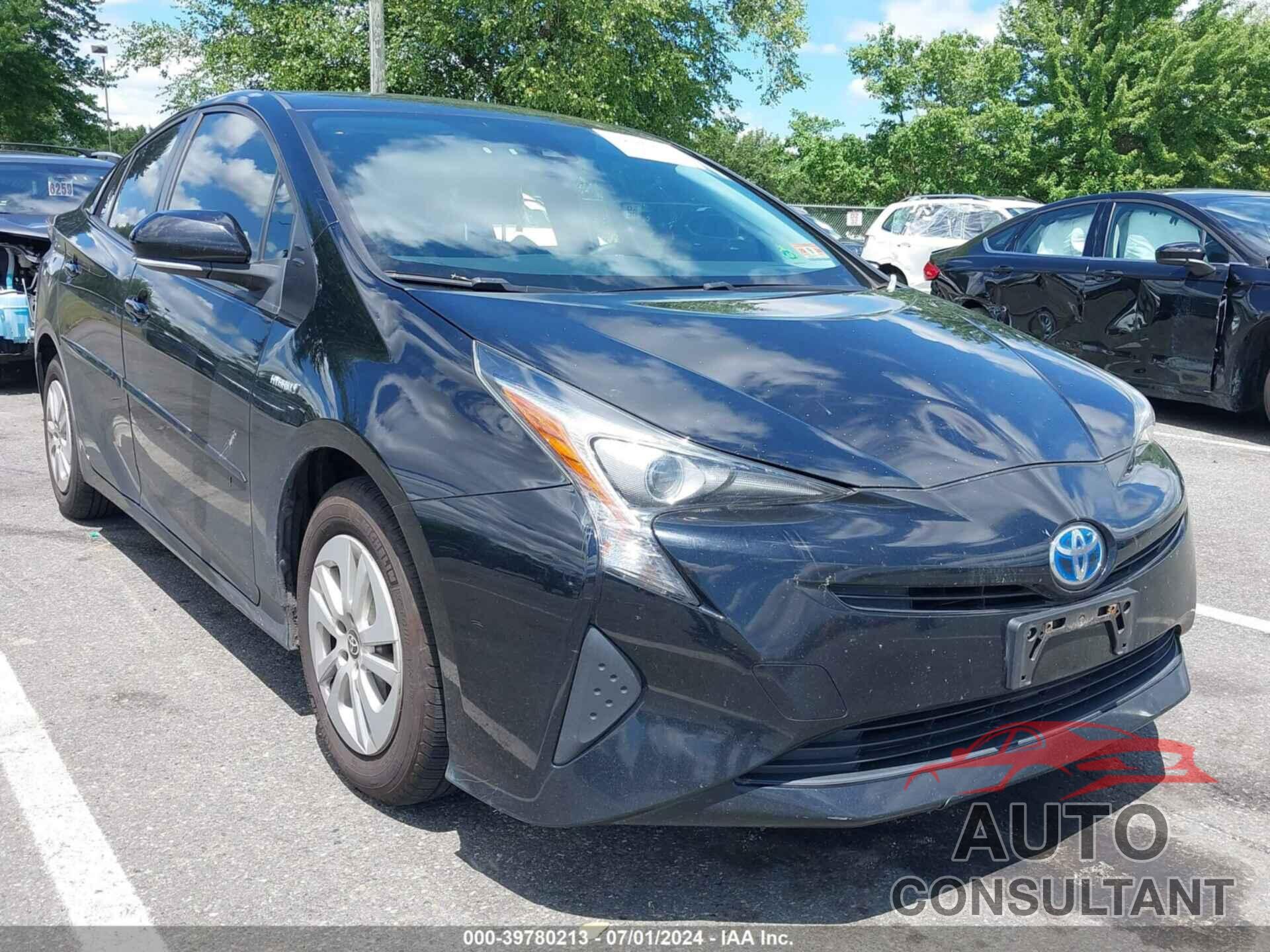 TOYOTA PRIUS 2017 - JTDKBRFU1H3028952