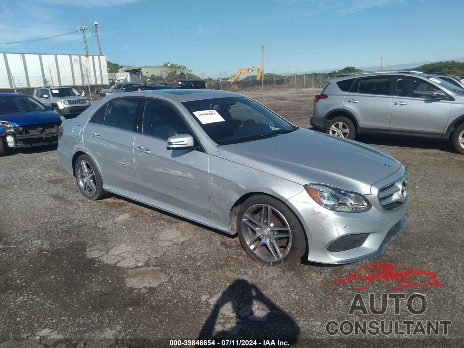 MERCEDES-BENZ E 350 2016 - WDDHF8JB9GB230124