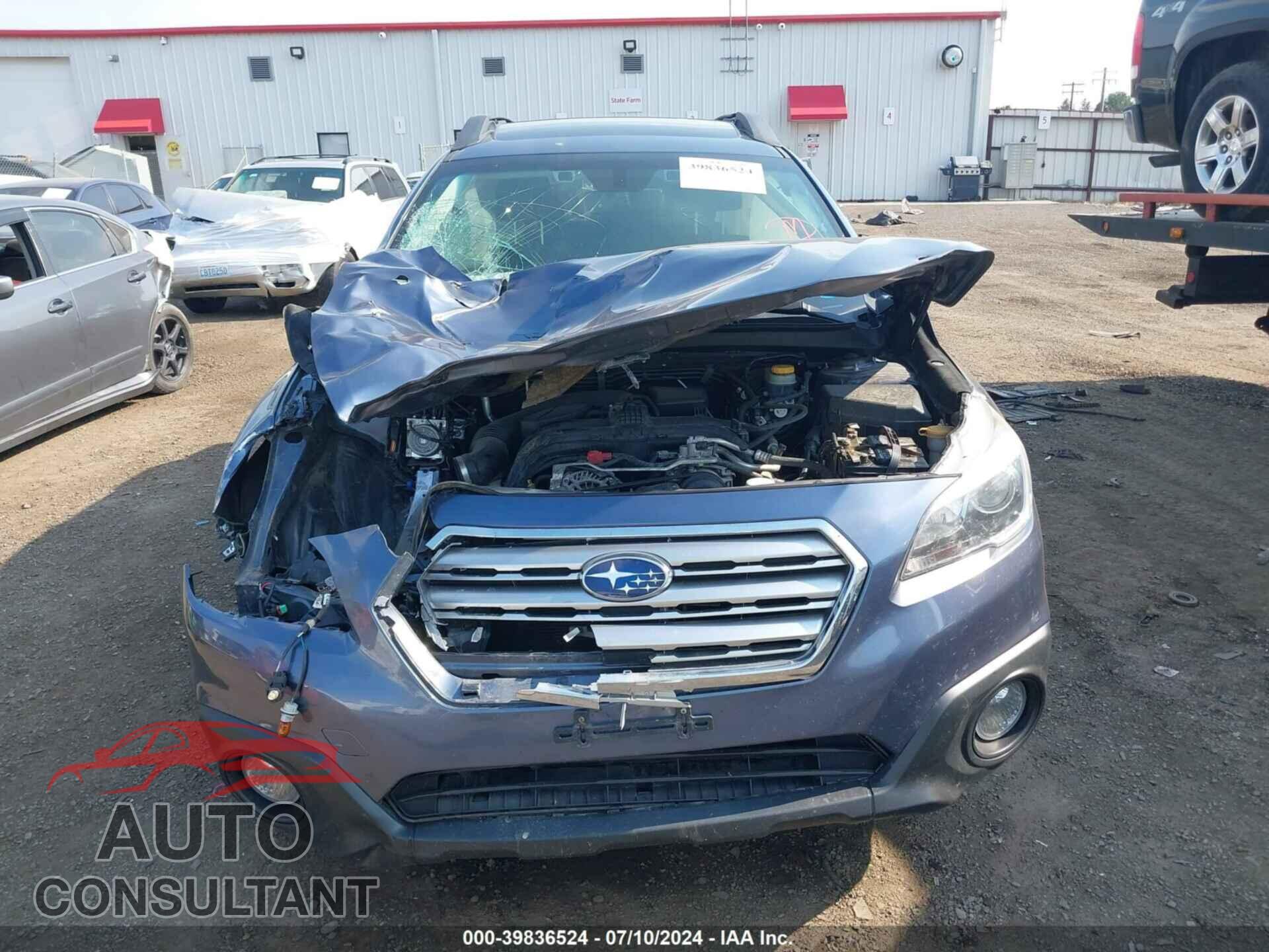 SUBARU OUTBACK 2017 - 4S4BSAHC4H3337140